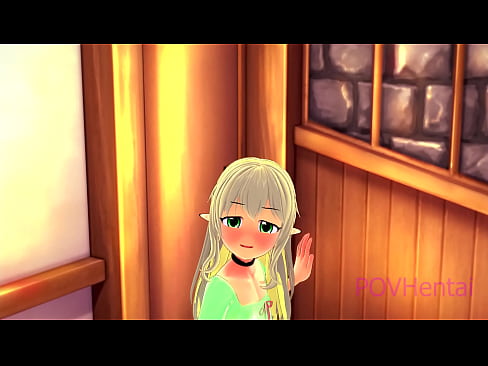 ❤️ (Trap) Elvish mjakazi hukusaidia kunawa uso wako. Pono ❌